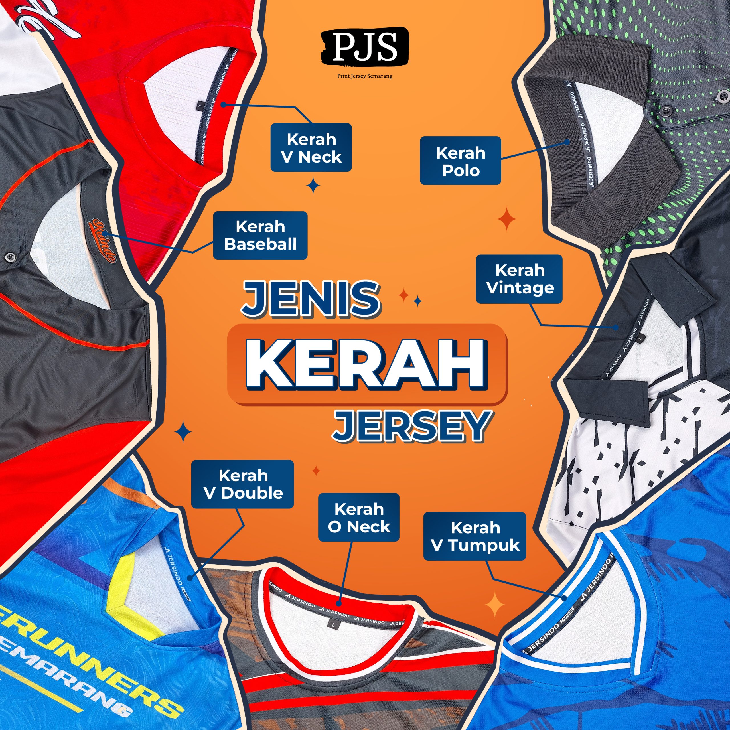 Beragam Jenis Kerah Jersey